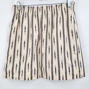 J.Crew Factory Aztec Tribal Print Pull-on Sidewalk Skirt